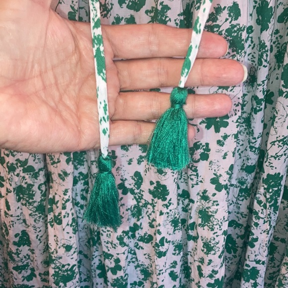 Aakaa Maxi Skirt Full A-Line Modest Cottagecore Tiered - Picture 2 of 6